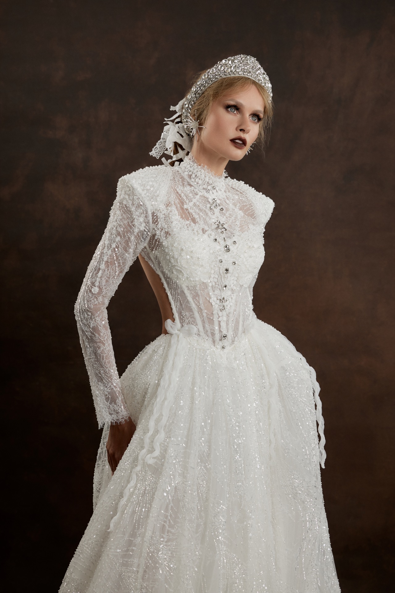 Senia wedding dress by Rara Avis - View 4