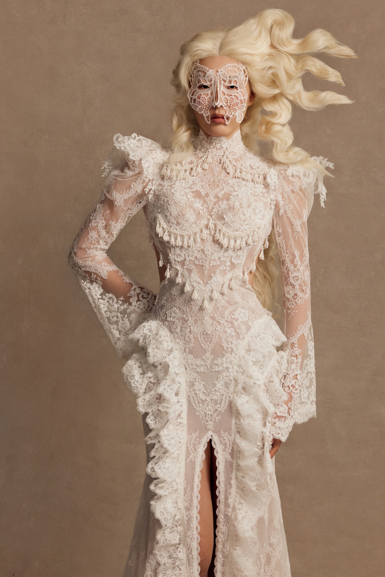 Sultry wedding dress by Rara Couture — thumbnail 2