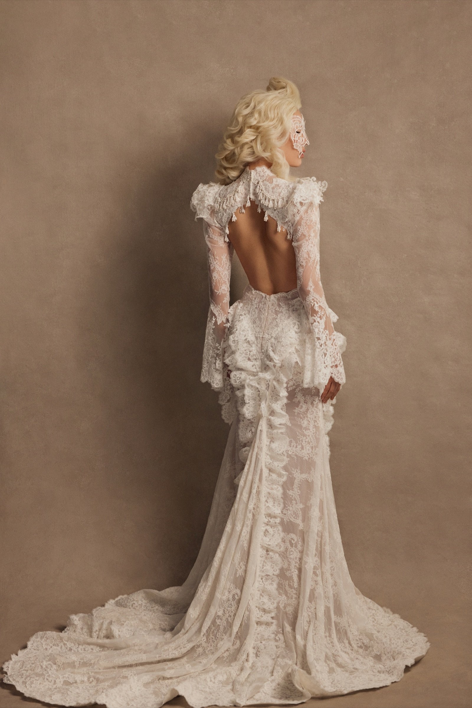Sultry wedding dress by Rara Couture — thumbnail 3