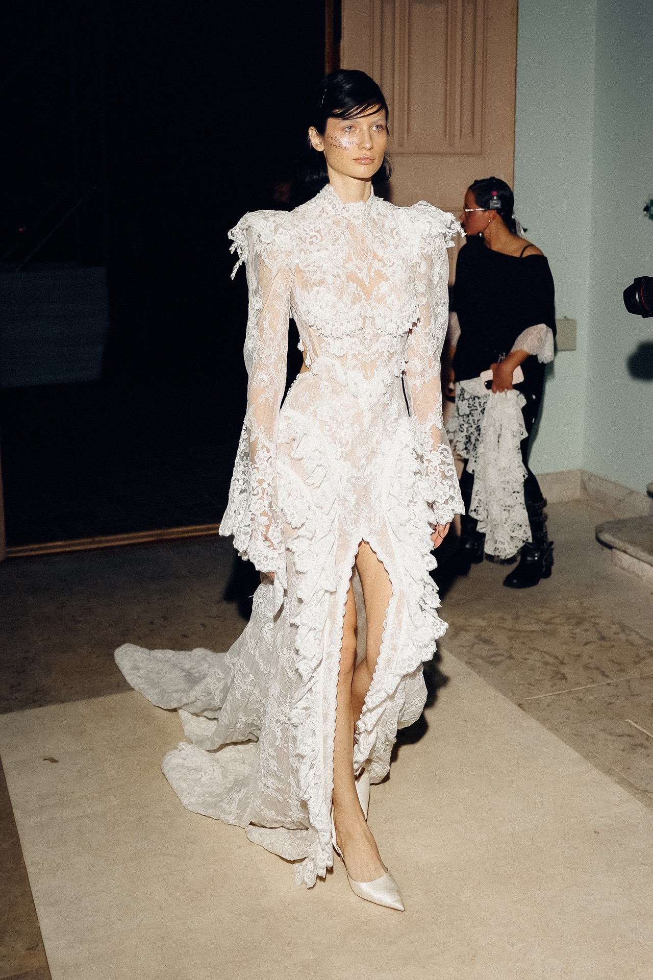 Sultry wedding dress by Rara Avis - View 2