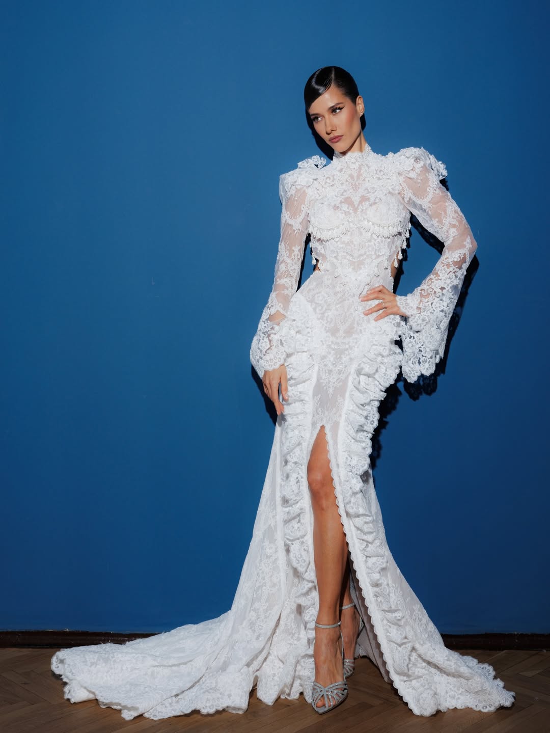 Sultry wedding dress by Rara Avis - View 6